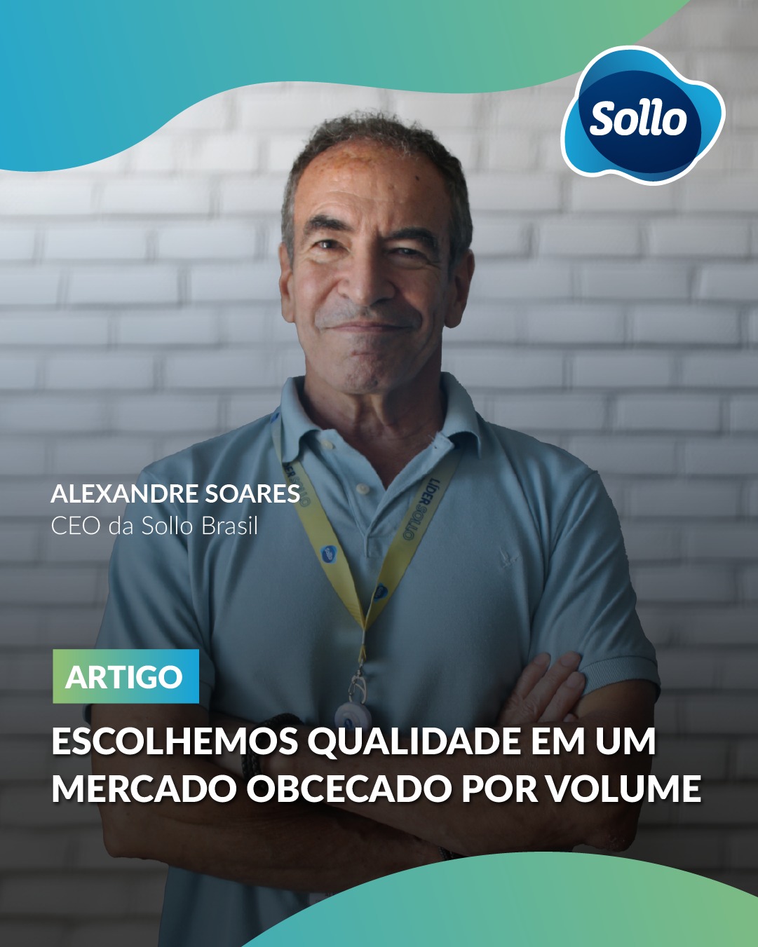 Escolhemos qualidade em um mercado obcecado por volume